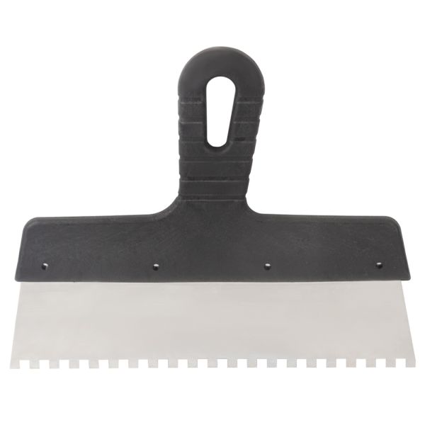 Шпатель зубчастий (нержавіючий) 250мм 6×6мм GRAD (8321365)