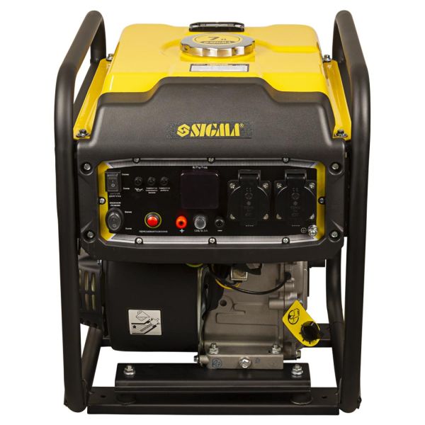 Генератор інверторний бензиновий 220В 2.2/2.5кВт 7л 4-х тактний ручний запуск SIGMA (5710821)