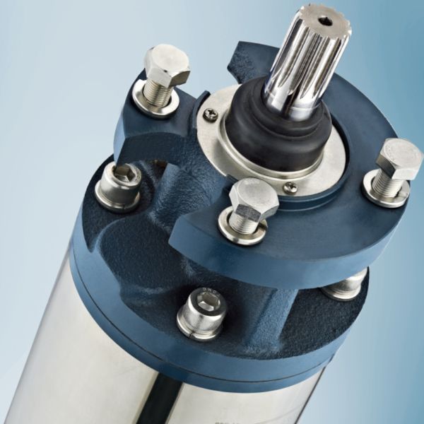 Насос відцентровий 380В 7.5кВт H 143(104)м Q 400(300)л/хв Ø145мм колеса нерж сталь+пульт (з 3х частин) DONGYIN 6SP17-13 (7777043)