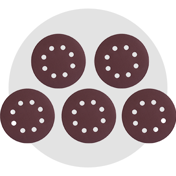 Круги с отворами 5 од.