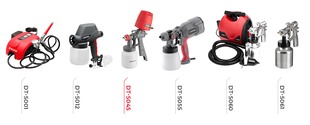 Лінійка електричних фарбопультів