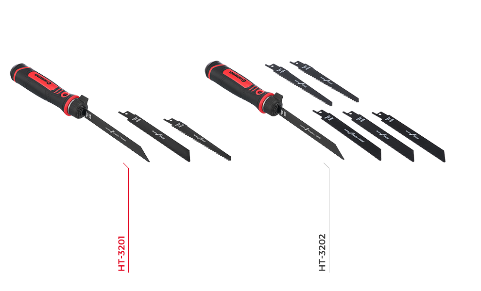Асортимент ножівок для шабельних пилок