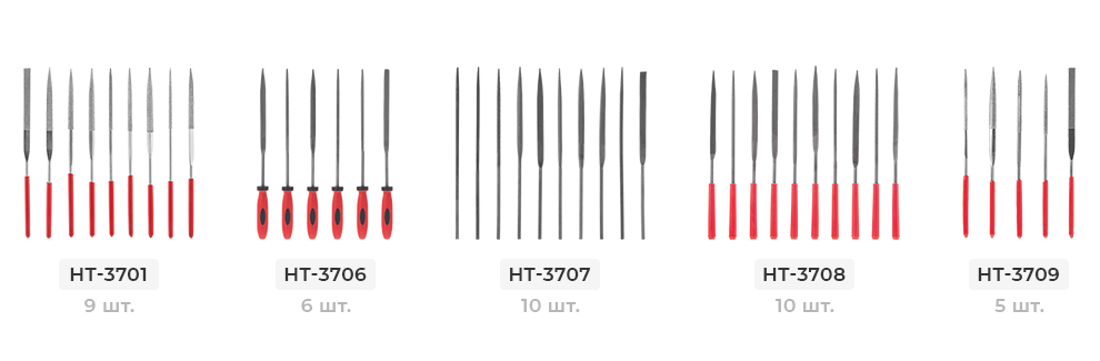 Лінійка наборів надфілів