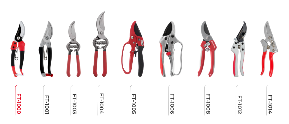 Лінійка садових секаторів