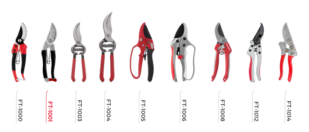 Лінійка садових секаторів