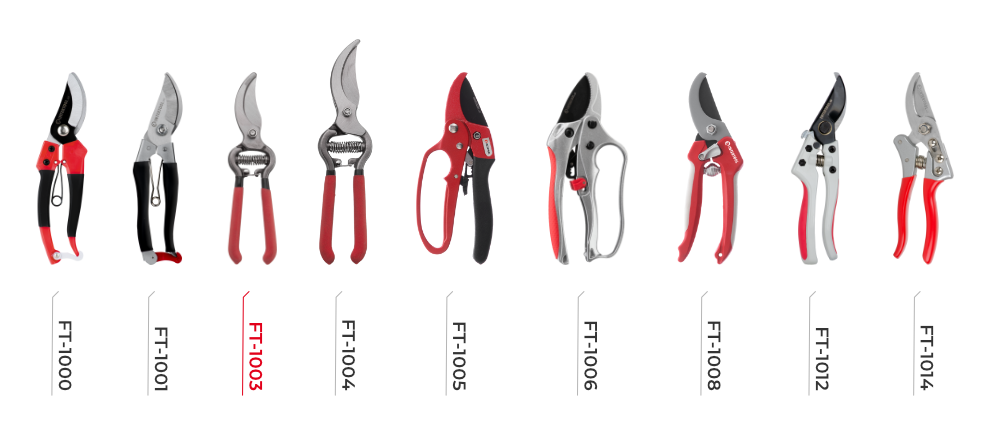 Лінійка садових секаторів