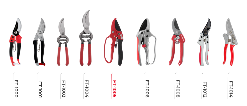 Лінійка садових секаторів