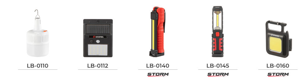 Лінійка ручних ліхтарів