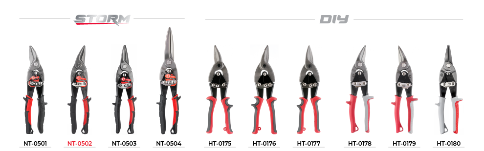 Лінійка ножиць по металу