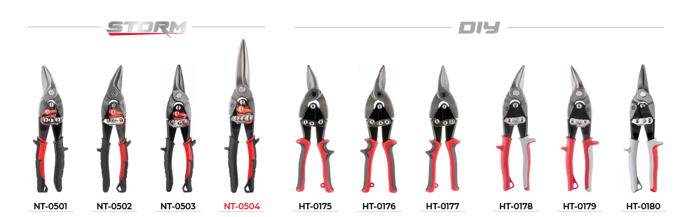 Лінійка ножиць по металу