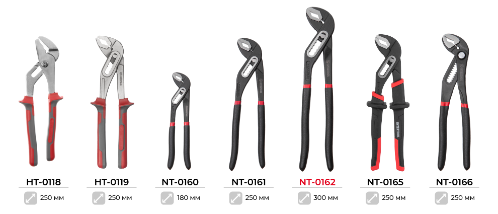 Лінійка cантехнічних кліщів