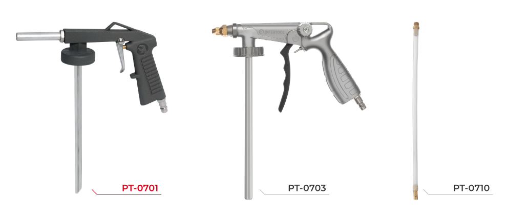 Лінійка пістолетів для гравітекса