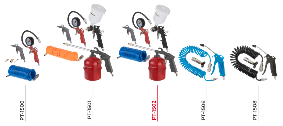 Лінійка наборів пневмоінструмента