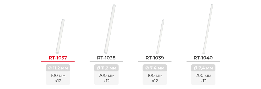 Лінійка клейових стрижнів
