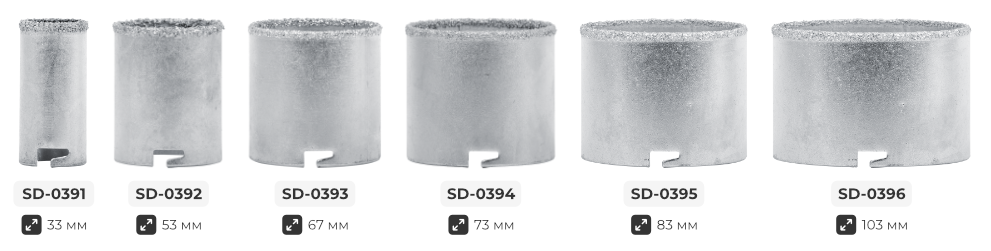 Лінійка коронок по склу