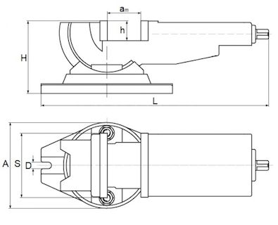 Верстат перекидаючий лещата 160 мм 5015