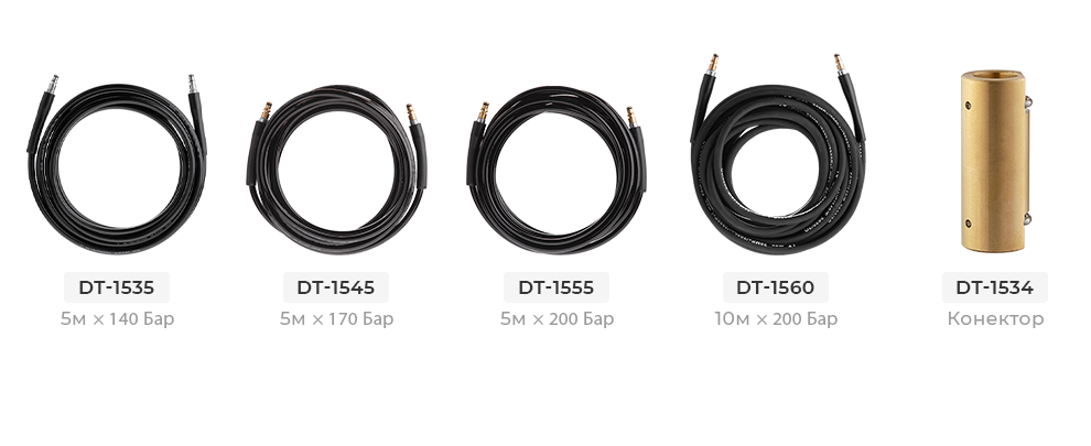 Лінійка насадок для мийок