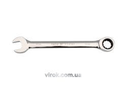 Ключ ріжково-накидний YATO з тріщаткою : CrV, М= 24 мм, L= 335 мм [6/48]