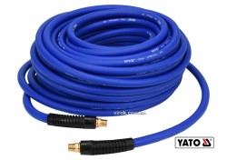 Шланг пневматичний гібридний (ПВХ+БНК) YATO: Ø8.0 мм x30м, Ø=1/4