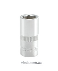 Головка торцева 6-гранна YATO : квадрат 1/4