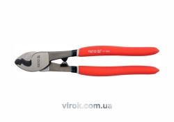 Ножиці для кабелю YATO : Ø=8 мм, l=240 мм [6/48]