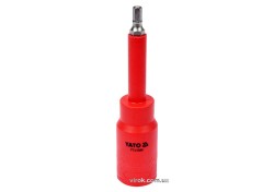 Головка торц. діелектр. 6-гранна YATO : квадрат 1/2