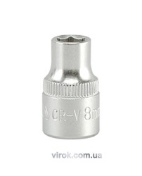 Головка торцева 6-гранна YATO : квадрат 3/8