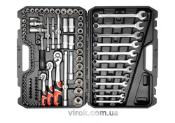 Набір головок торцевих YATO : квадрат 1/2