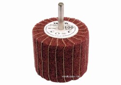 Круг пелюстковий шліфувальний YATO : подовжений Ø=60 мм, К200, шпиндель Ø= 6 мм, H= 50 мм [10/60]