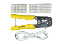 Кліщі для обтискання і зачистки проводів VOREL [10/40]