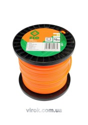 Жилка для тримера квадрат із серцевиною на котушці FLO 2,7 мм х 70 м [10/20]