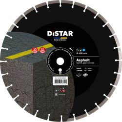 Круг алмазний вiдрiзний Distar 1A1RSS/C3 400x3,5/2,5x10x25,4-11,5-28 HIT Asphalt