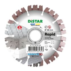 Круг алмазний вiдрiзний Distar 1A1RSS/C3 125x2,0/1,2x10x22,23-10 HIT Rapid