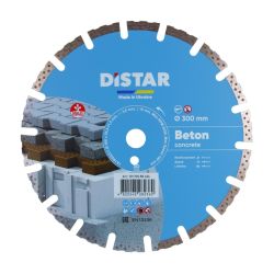 Круг алмазний вiдрiзний Distar 1A1RSS/C1 300x3,0/2,0x10x25,4-11,5-18 HIT Beton