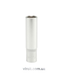 Головка торцева 6-гранна YATO : подовжена, квадрат 1/4