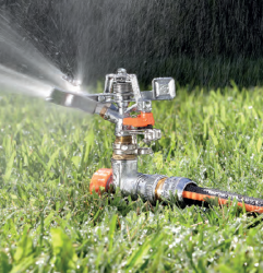 Дощувач на шпиці імпульсний (до 500 м кв.), метал, бл.