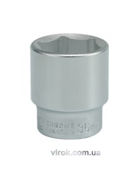 Головка торцева 6-гранна YATO : квадрат 3/4