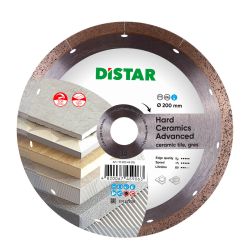 Круг алмазний вiдрiзний Distar 1A1R 200x1,3x10x25,4 Hard ceramics Advanced