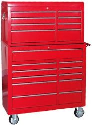 Візок для інструменту дворівневий, 19 шухляд