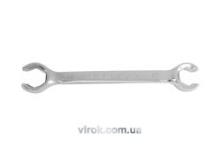 Ключ накидний YATO : Відкритий, М= 17х19 мм, L= 195 мм [10/50/100]