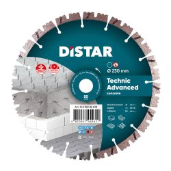 Круг алмазний вiдрiзний Distar 1A1RSS/C3 232x2,6/1,8x12x22,23-16-HIT Technic Advanced
