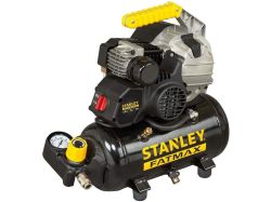 Компресор поршневий безоливовий STANLEY FATMAX 227/8/6E, 8 бар, ресивер 6 л, пр-сть 222 л/хв - 13,32