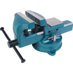 Лещата слюсарні 125мм чавунні поворотні PROFI