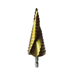 Свердло ступеневе 4,0-32,0мм 15ступенів HSS TiN