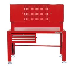 Верстак слюсарний 3 полиці, 2 дверки