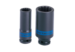 Головка 12гр  ударна довга 1/2" 09 мм