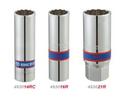 Головка свічкова 1/2 "21мм 12гранн з гумкою, арт.463021R