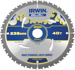 Диск для пили по деревоматеріалам IR WT CSB 235MM/40T