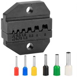 Крімпер храповичний для обжима ізольованих накінечників 5 одиниць