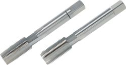 Мітчики ручні G (BSP) 1/8"x28 DIN 5157, HSS-G, (компл. 2 шт.) VOLKEL 25312